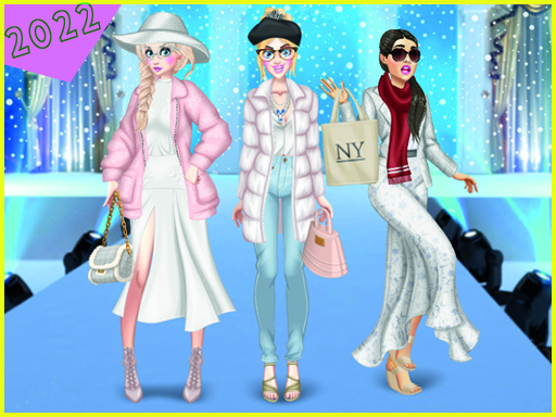 Winter White Outfits: Dress Up Game - Winter White Outfits: Dress Up Game