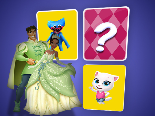 The Princess and the Frog Memory Card Match - The Princess and the Frog Memory Card Match