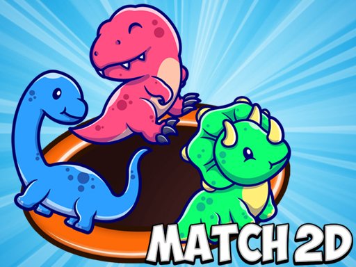 Match 2D Dinosaurs - Match 2D Dinosaurs