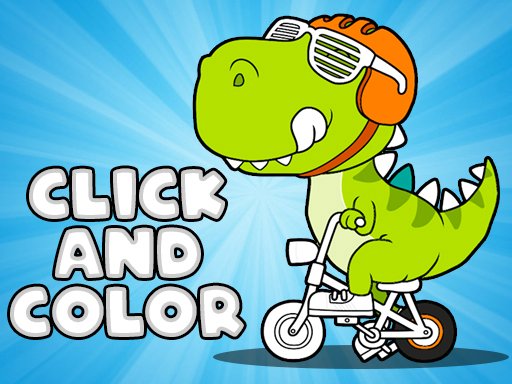 Click And Color Dinosaurs - Click And Color Dinosaurs