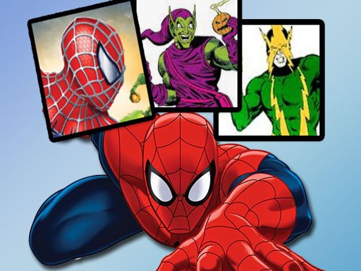 Spiderman Match Cards - Spiderman Match Cards