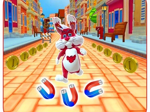 Subway Bunny Run Rush Rabbit Runner Game - Subway Bunny Run Rush Rabbit Runner Game